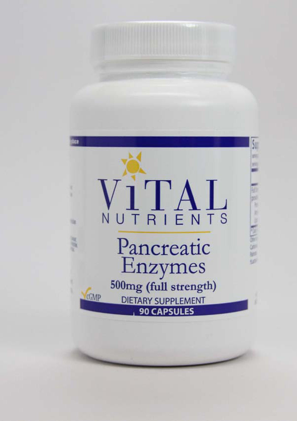 Vital Nutrients Pancreatic Enzymes Dr Adrian MD